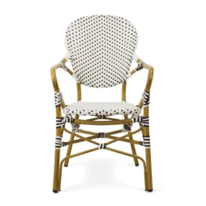 mobiliario-contract-sillon liema aluminio ratan sintetico blanco 1